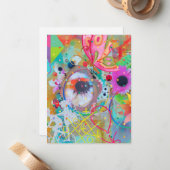 Halcyon Days Collection Mitteilungskarte (Vorderseite/Rückseite Beispiel)