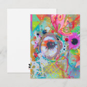 Halcyon Days Collection Mitteilungskarte (Vorne/Hinten)