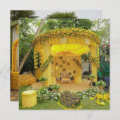 Haldi-Dekoration  Programm (Vorne/Hinten)