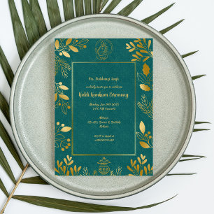 Haldi Kumkum Zeremonie Einladung