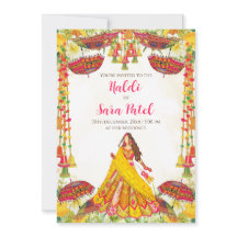 Haldi lädt & Holud Einladung Haldi ein