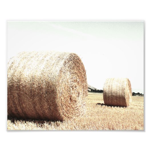 Hale Bales Country Farm Style Fotodruck (Vorne)