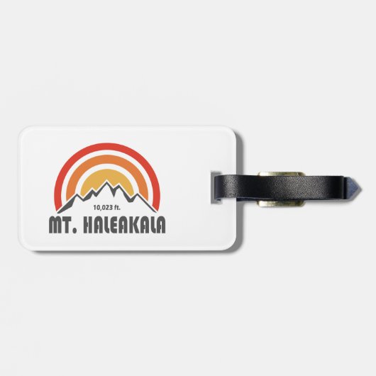 Haleakala Gepäckanhänger (Rückseite horizontal)