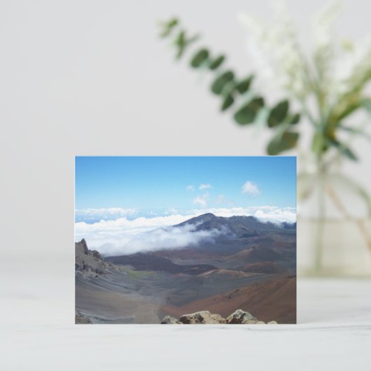 Haleakala, Hawaii Postkarte (Stehend Vorderseite)