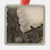 Haleakala, Hawaii Silbernes Ornament (Vorne)