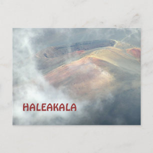 "HALEAKALA IN DEN KLOUEN" POSTKARTE