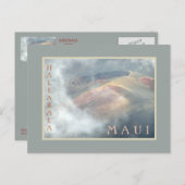 "HALEAKALA IN DER KLOUIS" POSTKARTE (Vorne/Hinten)