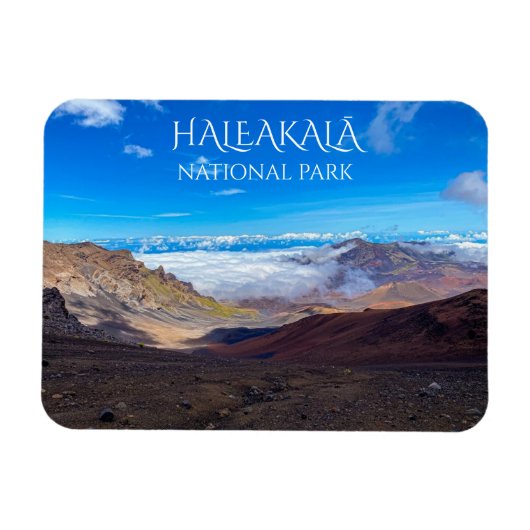 Haleakala Krater, Summit, Haleakala Nationalpark Magnet (Horizontal)
