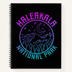 Haleakala National Park Hawaii USA Gradient Notizblock