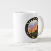 Haleakala National Park Jumbo-Tasse (Vorderseite Rechts)