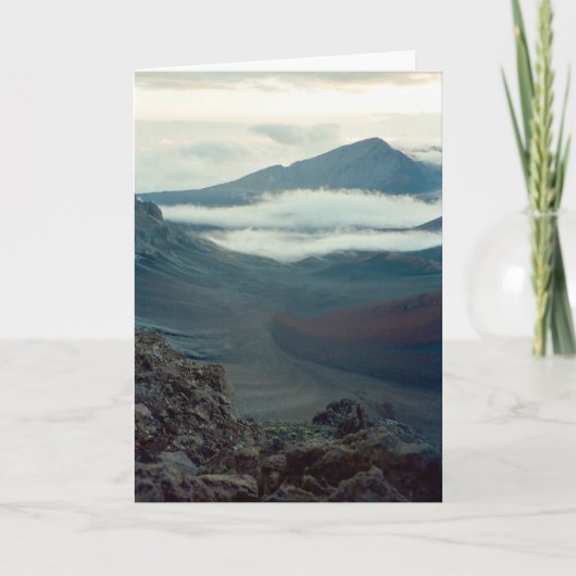 Haleakalā National Park, Maui, Hawai'i - Karte (Vorderseite)