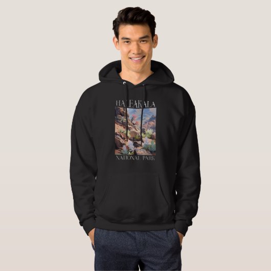Haleakala National Park Maui Hawaii Nature Hiking Hoodie (Vorne ganz)