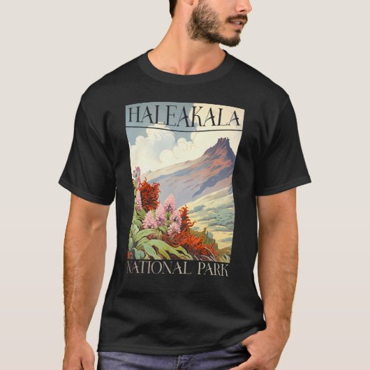 Haleakala National Park Maui Hawaii Nature Hiking  T-Shirt (Vorderseite)