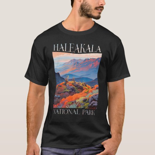 Haleakala National Park Maui Hawaii Nature Hiking  T-Shirt (Vorderseite)