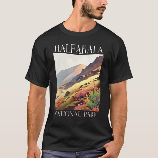 Haleakala National Park Maui Hawaii Nature Hiking  T-Shirt (Vorderseite)