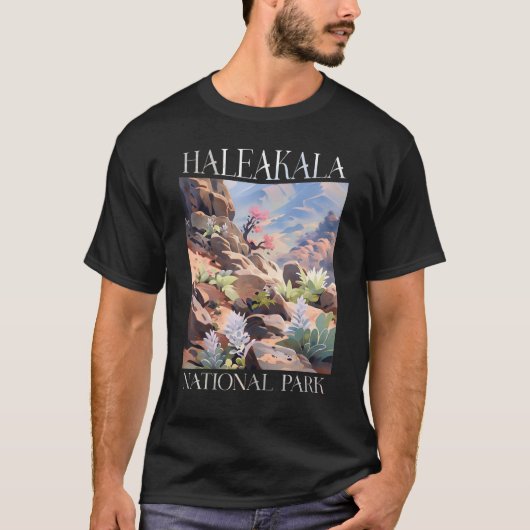 Haleakala National Park Maui Hawaii Nature Hiking  T-Shirt (Vorderseite)