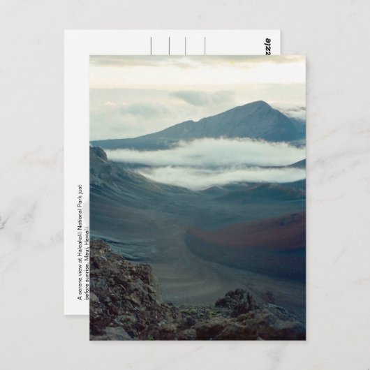Haleakalā National Park, Maui, HI - Postkarte (Vorne/Hinten)