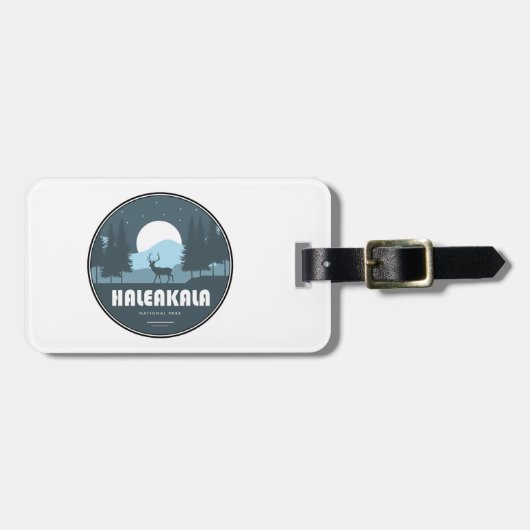 Haleakala Nationalpark Deer Gepäckanhänger (Vorderseite horizontal)