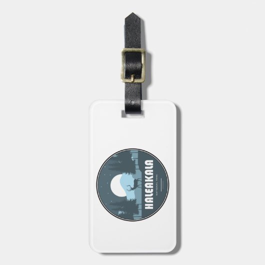 Haleakala Nationalpark Deer Gepäckanhänger (Vorderseite vertikal)