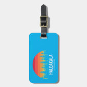 Haleakala-Nationalpark Gepäckanhänger (Vorderseite vertikal)