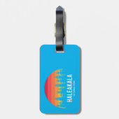 Haleakala-Nationalpark Gepäckanhänger (Rückseite vertikal)