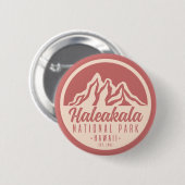 Haleakala Nationalpark Hawaii Button (Vorne & Hinten)