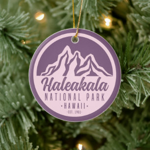Haleakala-Nationalpark Hawaii Keramik Ornament