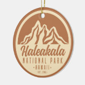 Haleakala Nationalpark Hawaii Keramik Ornament (Links)