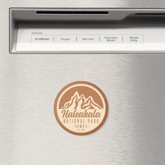 Haleakala Nationalpark Hawaii Magnet (In Situ (Geschirrspüler))