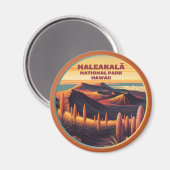 Haleakala Nationalpark Hawaii Magnet (Vorderseite/Rückseite)