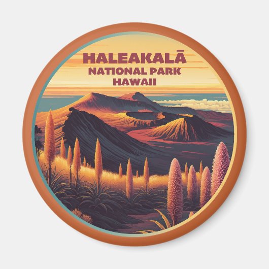Haleakala Nationalpark Hawaii Magnet (Vorne)