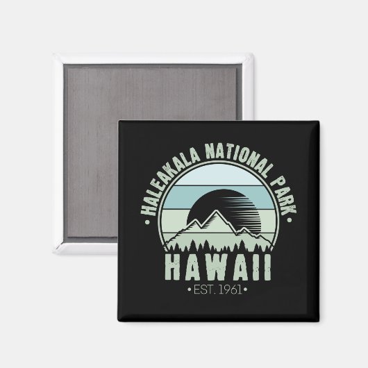 Haleakala Nationalpark Hawaii Magnet (Vorderseite/Rückseite)