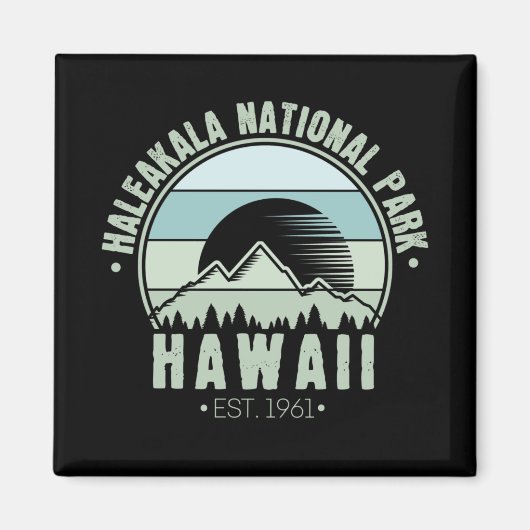 Haleakala Nationalpark Hawaii Magnet (Vorne)