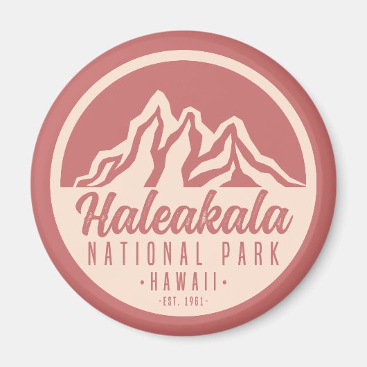 Haleakala Nationalpark Hawaii Magnet (Vorne)