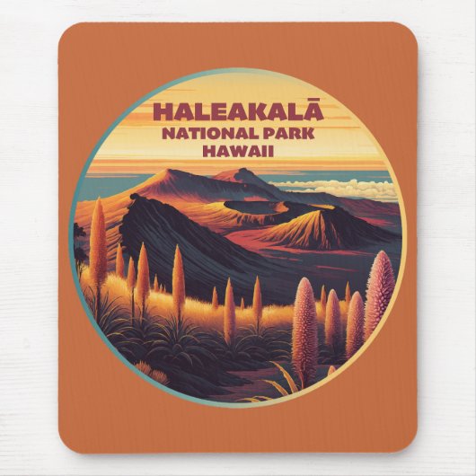 Haleakala Nationalpark Hawaii Mousepad (Vorne)
