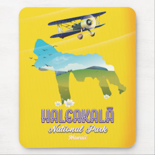 Haleakalā Nationalpark, Hawaii Reiseplan Mousepad