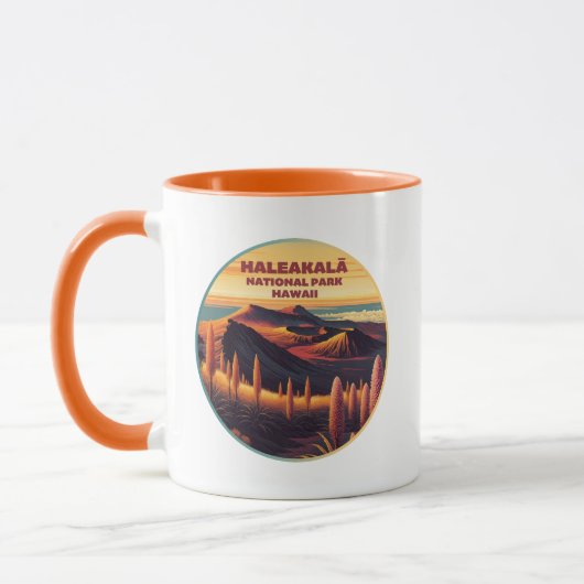 Haleakala Nationalpark Hawaii Tasse (Links)