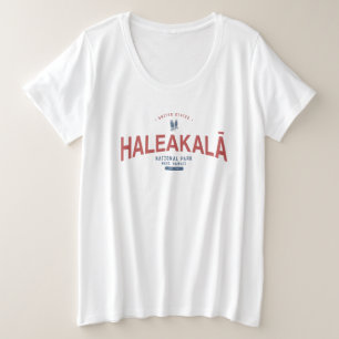 Haleakala Nationalpark Hawaii Urlaub Große Größe T-Shirt