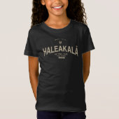 Haleakala Nationalpark Hawaii Urlaub T-Shirt (Vorderseite)