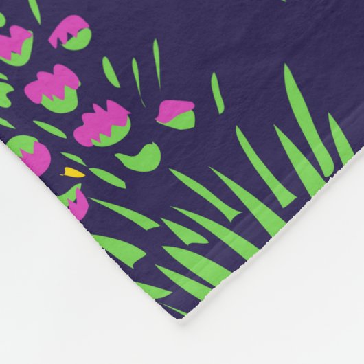 Haleakala Nationalpark Hawaii Vintag Fleecedecke (Ecke)