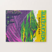 Haleakala Nationalpark Hawaii Vintag  Puzzle (Horizontal)