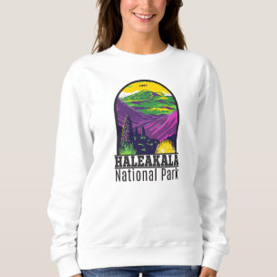 Haleakala Nationalpark Hawaii Vintage Sweatshirt