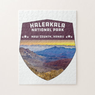Haleakala Nationalpark Hawaii Vulkan Souvenir Puzzle