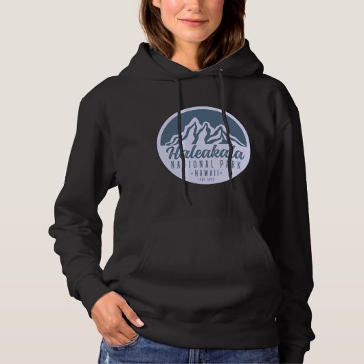 Haleakala Nationalpark Hawaii Wandern Hoodie (Vorderseite)