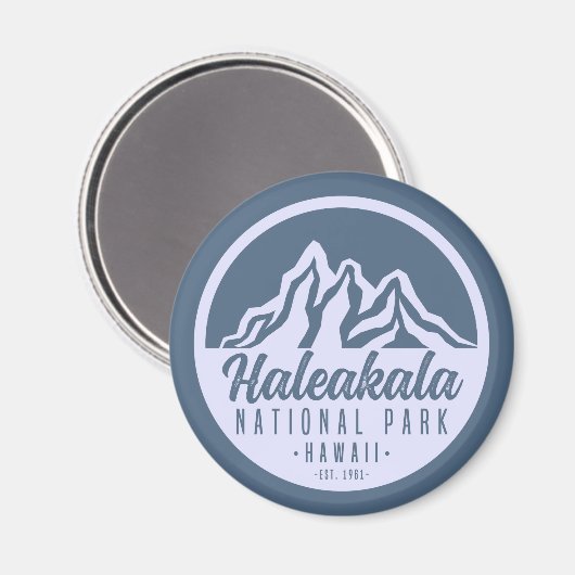 Haleakala Nationalpark Hawaii Wandern Magnet (Vorderseite/Rückseite)