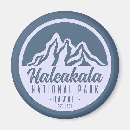 Haleakala Nationalpark Hawaii Wandern Magnet (Vorne)