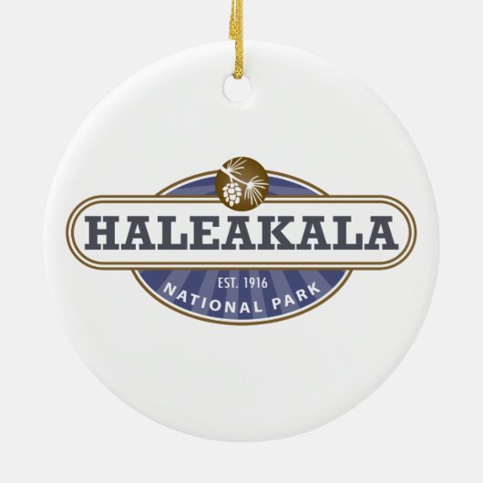 Haleakala-Nationalpark Keramikornament (Hinten)