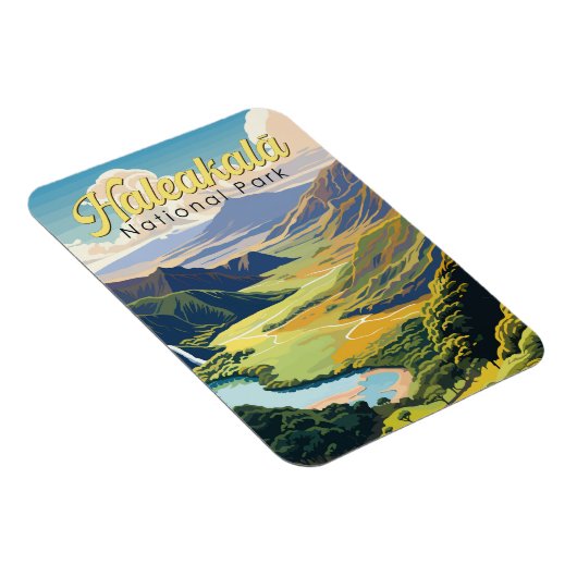 Haleakala Nationalpark Magnet (Rechte Seite)