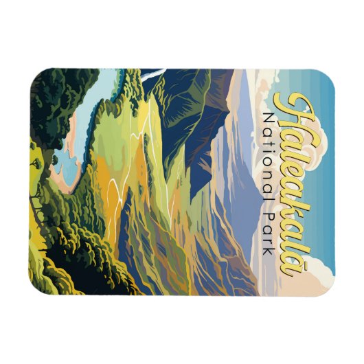 Haleakala Nationalpark Magnet (Horizontal)