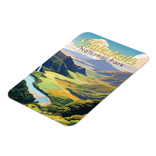 Haleakala Nationalpark Magnet (Linke Seite)